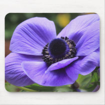 Purple Anemone Mousepads