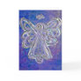 Purple Angel Greeting Card or Note Cards