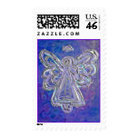 Purple Angel Stamp