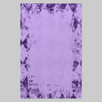 Purple Argyle Graffiti Stationery