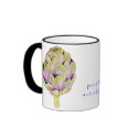 Purple Artichoke Mug