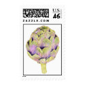 Purple Artichoke Stamp