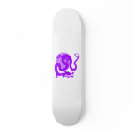 Purple Asian Dragon Custom Skate Board