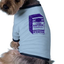 Purple Aspirin pet clothing