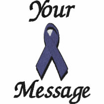 Purple awareness ribbon - Customize embroidered shirts by silly_strings Purple awareness ribbon - Customize embroidered shirts