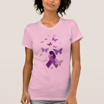Purple Awareness Ribbon Tees