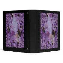 Purple Azalea Fractal Binder