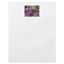 Purple Azaleas Flowers Custom Flyer