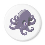 Purple Baby Octopus Magnet