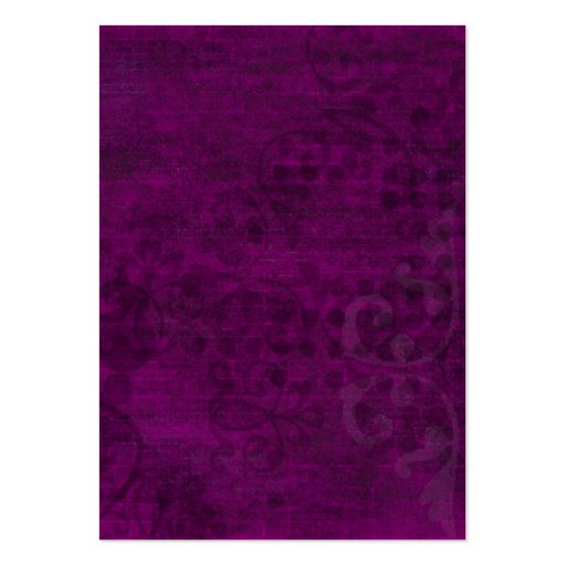 Purple Background Earring Cards Business Card Template (back side)