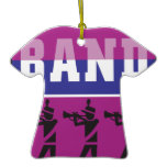purple band design ornaments