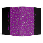 Purple Bandana Binder