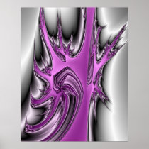 Purple Barb Posters