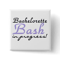 Purple Bash in Progress Tshirts and Gifts Pinback Button