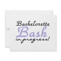 Purple Bash in Progress Tshirts and Gifts Invite