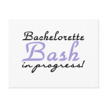 Purple Bash in Progress Tshirts and Gifts Post Cards
