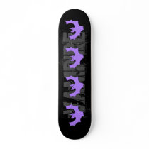 Purple Bat. Skate Boards