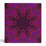 Purple Batika Star Binder