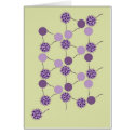 Purple Baubles cards by amjasu Purple Baubles cards