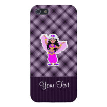 Purple Belly Dancer iPhone 5 Cases