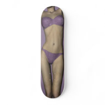 Purple Bikini Skateboard