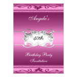 Purple Birthday Party Invitation