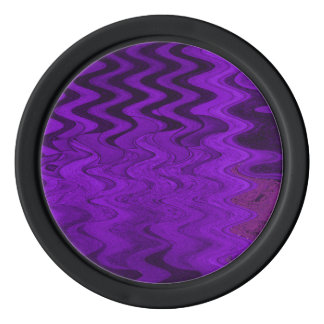 Purple poker chips