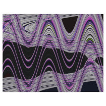 purple black scrapbook personalized letterhead