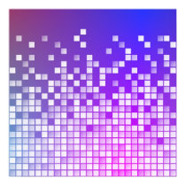 Purple Blocks posters