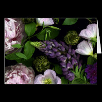 Purple Blooms of a May Day cards