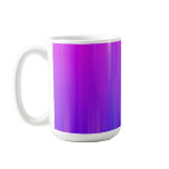 Purple &amp; Blue Abstract Background: Template Coffee Mug