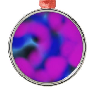purple blue and black mixing together abstract art ornaments
