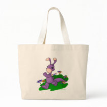 Purple Blumaroo marching through Roo Island bags by neopets Purple Blumaroo marching through Roo Island bags