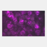 Purple Bokeh Stickers