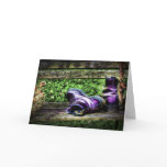 Purple Boots Card