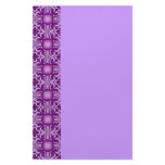 Purple Brocade Stationery