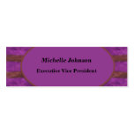 purple brown texture design business cards