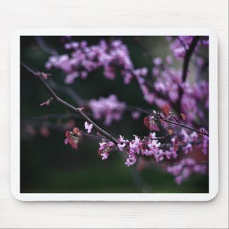 Purple Buds mousepad