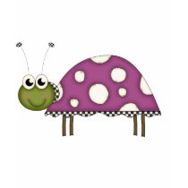 Purple Bug t-shirts by claudiascorner Purple Bug t-shirts