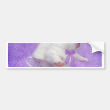 Purple Bundle Of Joy Bumper Sticker