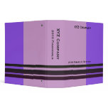 purple business binders