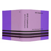 purple business binders
