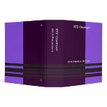 purple  business binders