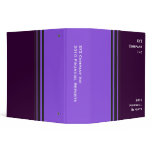 purple business binders