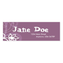 Purple Business Cards