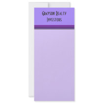 Purple Business Stripes