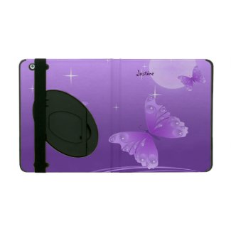 Purple Butterflies iPad Case