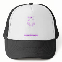 Purple Butterfly and Stars hats by BlayzeInk Purple Butterfly and Stars hats