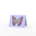 Purple Butterfly Card