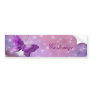 Purple Butterfly Fantasy Moon Designs Bumper Stickers